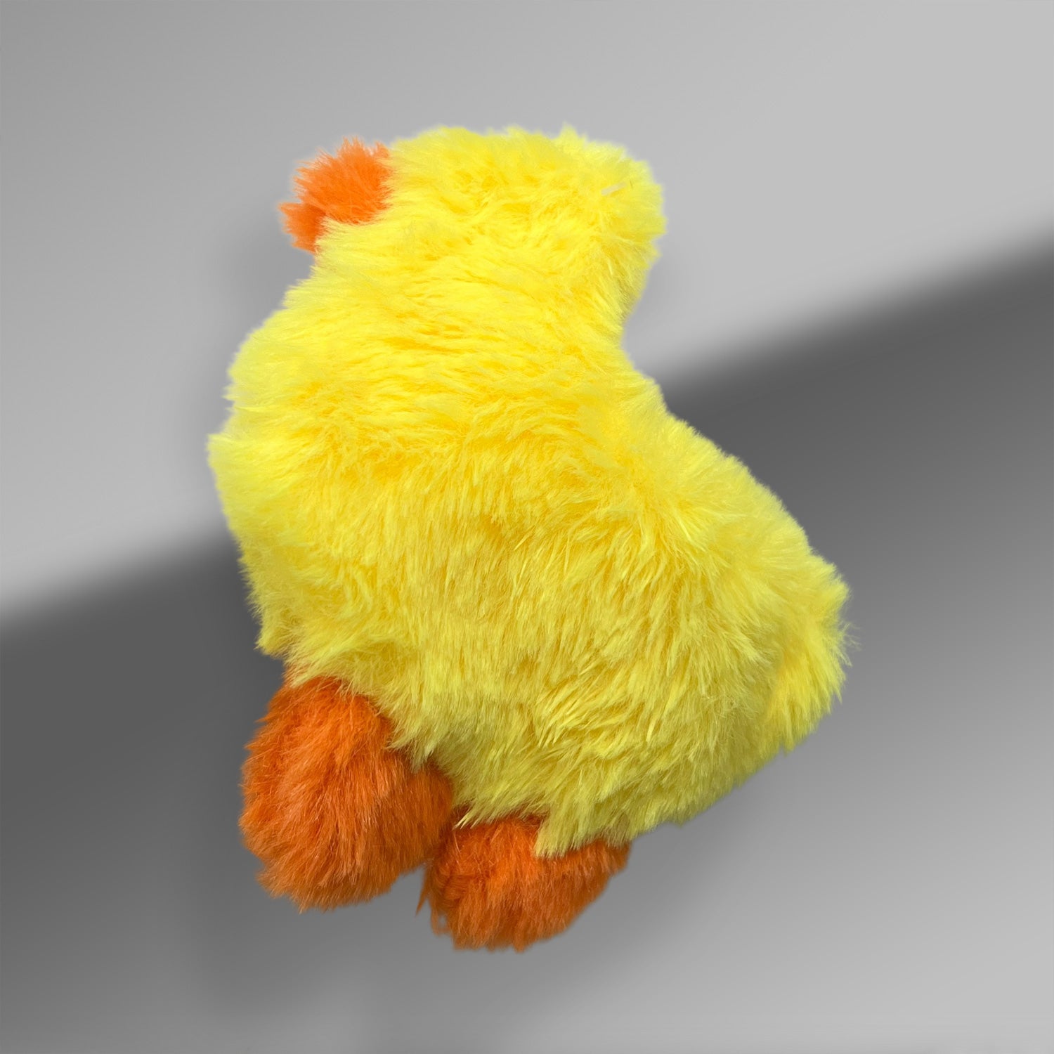 Glory To Dog TinyToy Plush Yellow Duck Unstuffed Small Squeaky Dog Toy