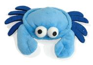 TinyToy Blue Crab Dog Toy for Small/Very Small Dogs