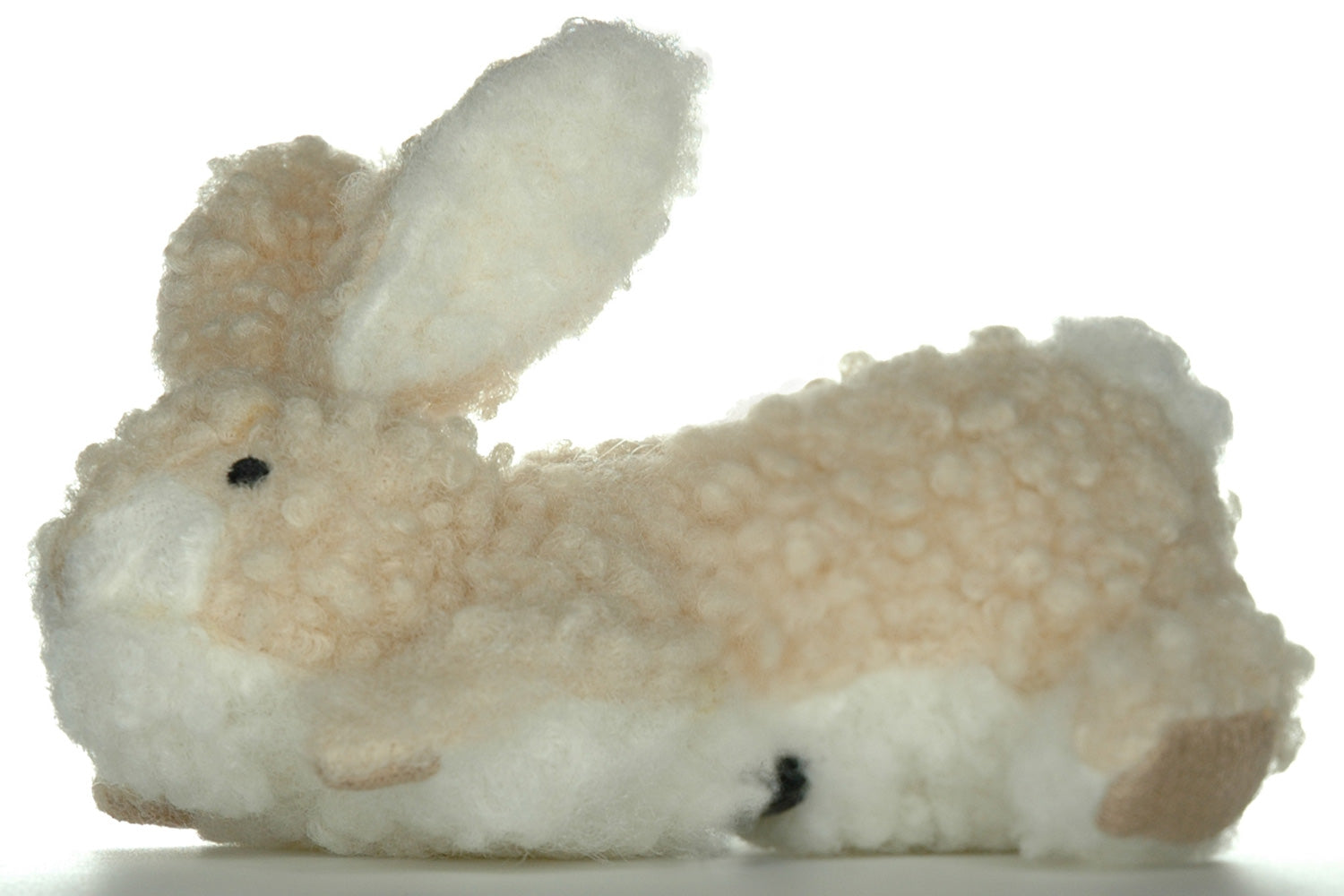 Small Sherpa Plush Bunny Dog Toy